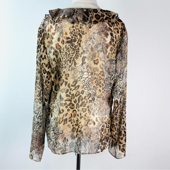 Coldwater Creek sheer top - Picture 4 of 4